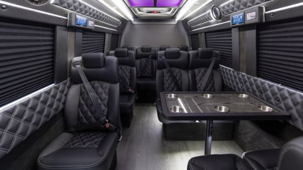 15 passenger sprinter van interior cary