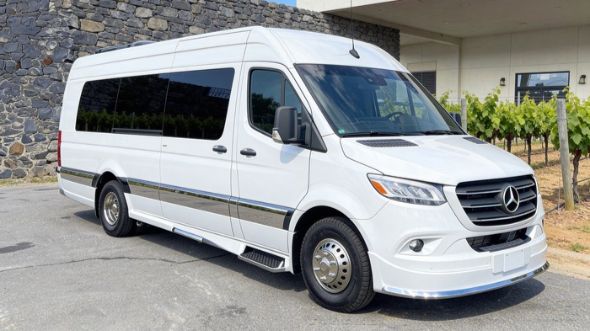 cary wine tour sprinter van rental