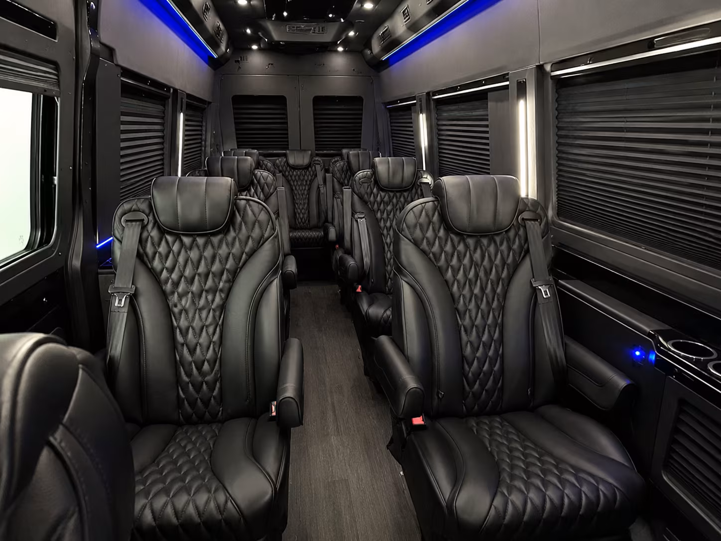 15 passenger sprinter van inside