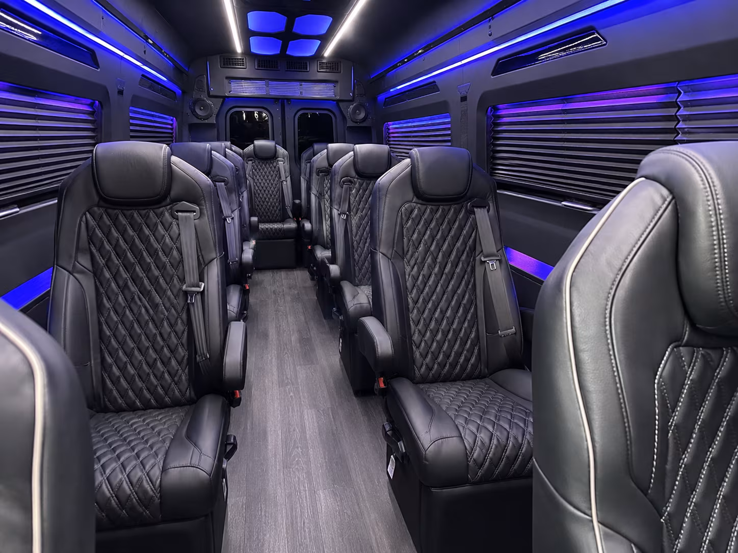 15 passenger sprinter van interior