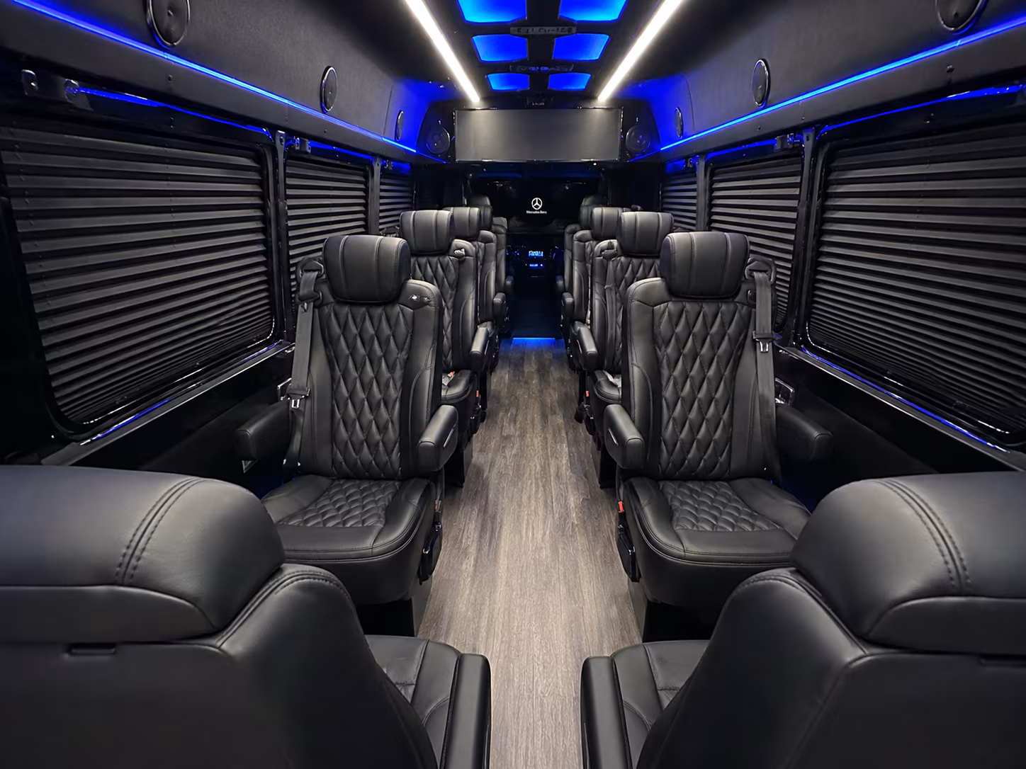 cary 10 passenger sprinter van interior