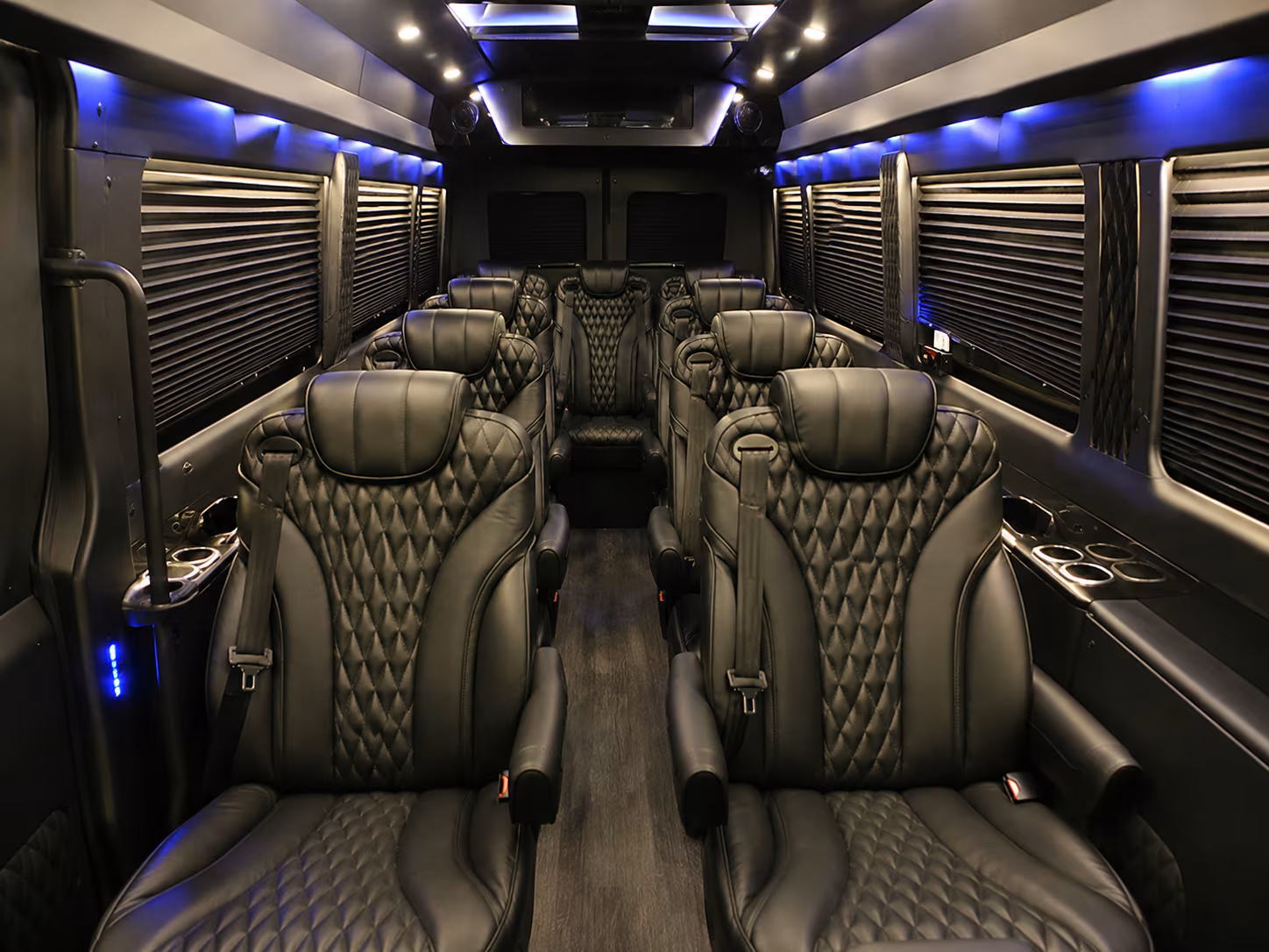 cary 18 passenger sprinter van inside