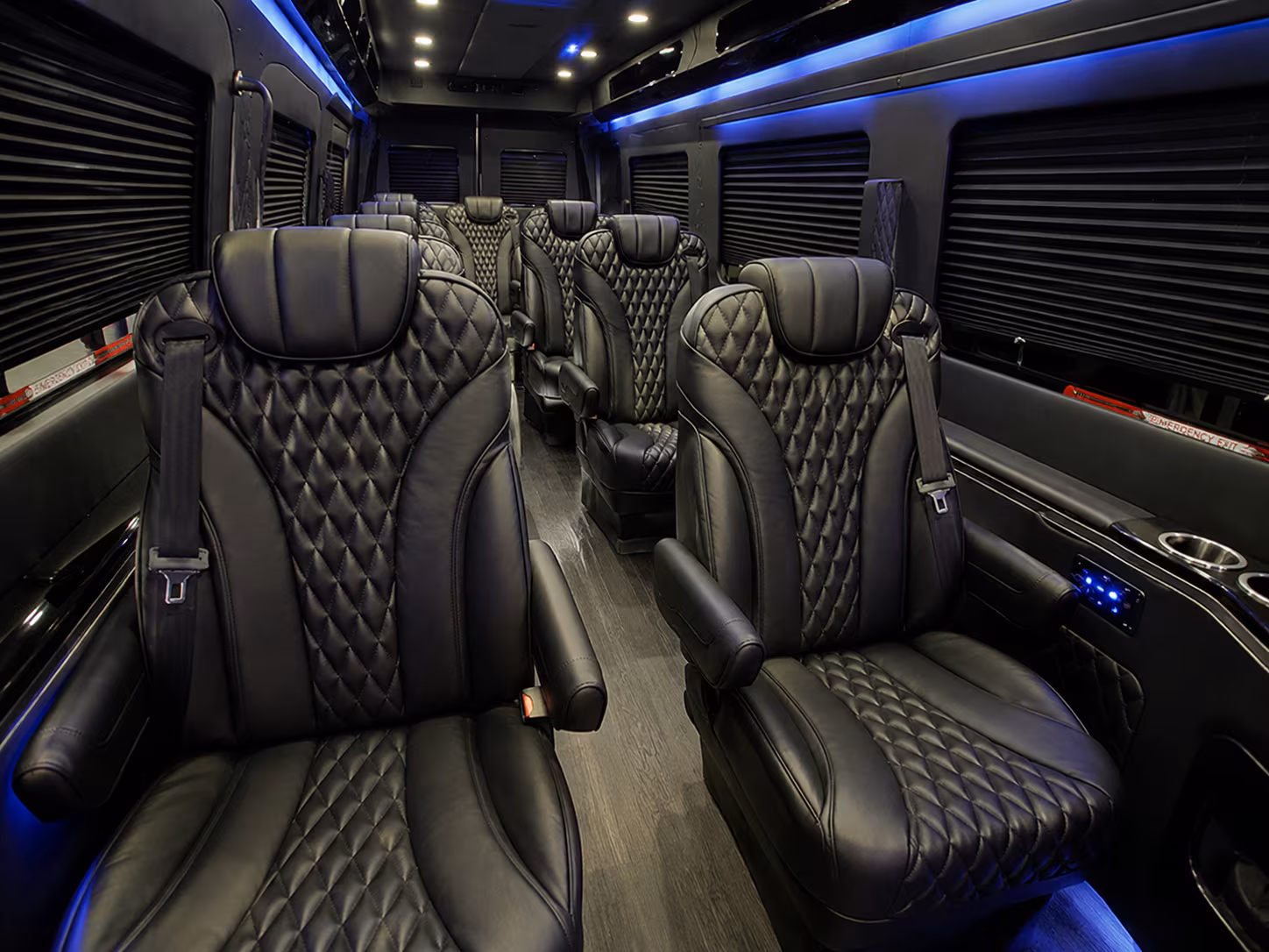 sprinter van type and group size drive the base rate for cary rentals