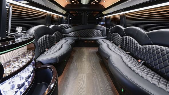 sprinter limousine inside cary
